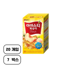 담터 복숭아 홍차, 14g, 20개입, 7개