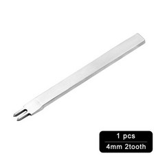 가죽펀칭기 MIUSIE 1개 3456mm 간격 펀치 가죽 구멍 레이싱 스티치 바느질 공예 1246 프롱, 1Pcs 4mm2Prong, 1