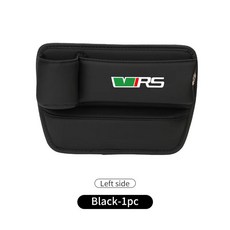 자동차 시트 틈새 수납함 컵홀더 사이드 오거나이저 스코다 슈퍼브 카록 카미크 파비아 라피드 페이보릿, 1개