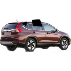 프리컷 윈도우 틴트 필름 리어 윈드실드 자동차 햇빛 차단 보호 프라이버시 안티 샤터 글래스 2 플레이 컴퓨터 2012-2016 혼다 CRV용 틴트 쉐이드 컷, Back, Back-05%