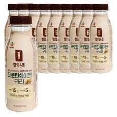 밸런스밀 귀리 프로틴 쉐이크 10개 선식 식사대용 고단백 쉐이크, 50g