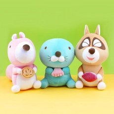 보노보노 숲 인형 25cm 3종, 너부리, 1개