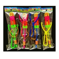 고무줄 슈팅 LED 불빛 낙하산 4개입 SET, 1개, 1개