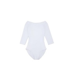 Capezio 여성용 보트넥 3/4 소매 레오타드 (TB243W)