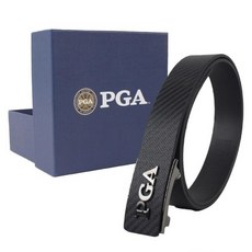 PGA 골프 자동 남성명품벨트 혁대 소가죽벨트, 화이트
