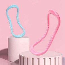 물결샵 요가링 1p 다용도 하드형 스트레칭 필라테스, 블루, 1개