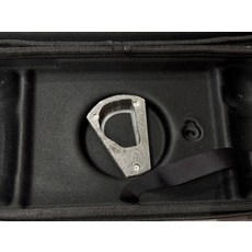 바인딩 스트랩 M 조절 벨트 버클 교체 백보드 조절기, 1개, 투명블랙