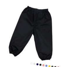 유아동 미술 가운 방수바지 놀이 앞치마-단색 무지