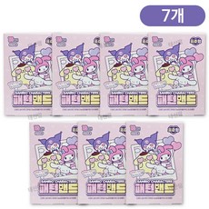 산리오캐릭터즈 패턴 밴드 표준형, 7개, 16매입