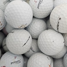 타이틀리스트 A+급30알 골프 로스트볼, 화이트, 1개입, 40개