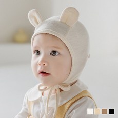 해피프린스 베베 베어 아기보넷