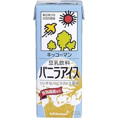 기코만 두유음료 바닐라 아이스 200ml 종이팩×18개입×2케이스, 1개