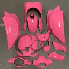 CJ Ebike 電偉電動車殼 V系列，多款顏色可選，簡易安裝，保護車身, 1個, 粉紅 Pink
