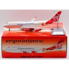 IF 1:200 Virgin Atlantic Boeing 747-400 飛機模型 G-VFAB B-744-VR-FAB, 1個