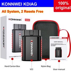 KONNWEI KDIAG 블루투스 시스템 자동차 진단 도구 오일 리셋 배터리 매치 평생