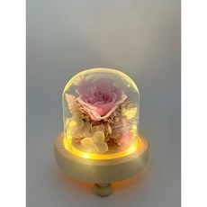 邑朵EDDO 永生花玻璃盅 永生玫瑰 七夕情人節 生日驚喜 母親節 開幕禮