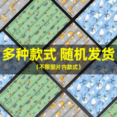 寵物冰墊 涼席墊子 狗狗夏天涼墊 猫咪冰床 睡墊地墊 降溫用品 夏季冰窩, 多種花色款式隨機【24小時現貨速發】, 40*30cm 10斤內寵物