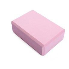 EVA瑜伽磚 瑜珈磚 瑜伽練習磚 瑜伽輔具 防滑輕便 孕婦兒童瑜珈輔助磚 環保材質, 1個, 單塊裝【隨機色】