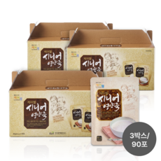 케어웰 시니어영양죽 SL054 어르신 환자 영양죽 식사대용, 90개, 40g