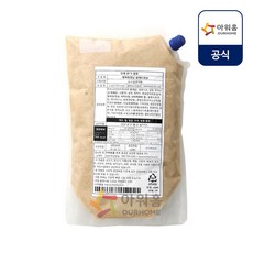 아워홈 행복한맛남 참깨 드레싱 식자재용 2kg, 1개