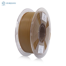 고품질 국산 PLA+필라멘트 1kg/1.75mm 3D프린팅 펜재료 뱀부랩호환, 브라운