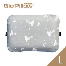 GIO Pillow 超透氣防蟎兒童枕 - 台灣適用兒童枕頭 午睡枕 趴睡枕, L號-晚安兔兔