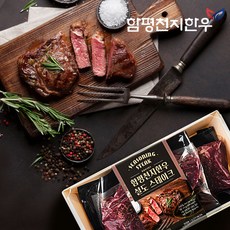 [함평축협] 함평천지한우 설도 시즈닝스테이크 300g, 1개, 500g