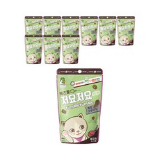 캐츠랑 저요저요 헤어볼관리 고양이 보양간식 캣 길고양이 간식 길냥이 과자, 10개, 60g, 양고기