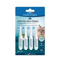 法典 FRANCODEX 貓用抗焦慮及驅蟲滴劑, 1個