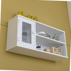 단문 철망 벽선반 인테리어 걸이 수납장 거실 주방 미니 장식