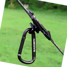 멀티버클걸이 타프끈에 걸어 사용하는 블랙스미스 다용도웨빙고리, 본상품