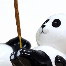 향꽂이 실내용 판다 인센스 홀더 인테리어 소품 쓱템, 1개