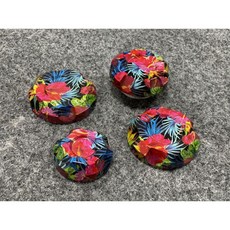 SUBARU 專用 SUYA 鋁合金引擎四蓋，精密CNC加工，有效保護引擎，提升美觀度, 彩杜鵑, 1個