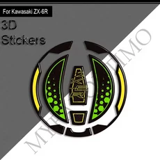 카와사키 ZX6R 닌자 636 오토바이 3D 탱크 패드 오일 보호 스티커 데 페어링, [22] ZX-6R