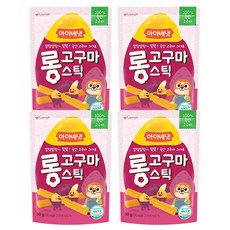 아이배냇 롱고구마스틱, 50g, 4개