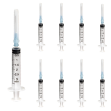 성심 일회용 멸균 주사기 3cc/ml 24g 의료용 바늘, 1박스