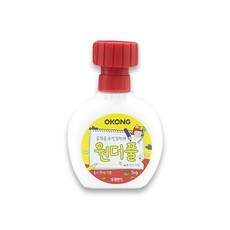 오공 원더풀 접착제 50g 낱개 1개 ( 사무용 학교용 준비물 접착 풀 공예 공작