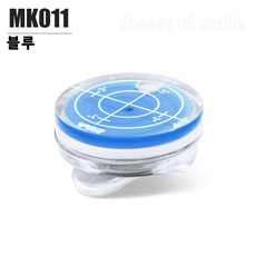 PGM 골프 수평 볼마커 볼마크 경사수평 MK011, 블루, 5개