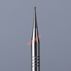德國進口鎢鋼球刀，2.35mm柄徑，可用於電動牙機雕刻工具, 進口球刀0.5mm