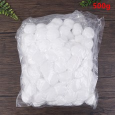 300500700g 수영장 필터 청소 공 물 정화 섬유 하수 처리 물고기 탱크 필터 면 공, 1개