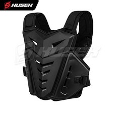 越野摩托車防摔背心護胸護背護肘護膝套裝，四季通用摩旅護甲衣，臺灣出貨, 黑色, 1個