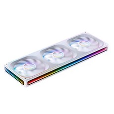 존스보 JONSBO ZA-360 ARGB 시스템 케이스 쿨러 (화이트), 1개, 화이트