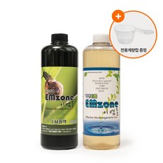 EM 원액 맑은 이엠 세트 천연 침구 탈취제, 2개, 1L