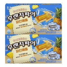 해태제과 후렌치파이 파인애플, 192g, 2개