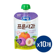 일동후디스 아이얌 아이사랑 프룬사과, 10개, 100ml