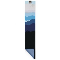알록 극세사 스포츠 양면디자인 타월 20 x 110cm, 1개, 산