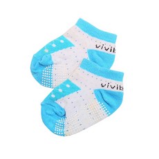 Vivibaby 寶寶純棉襪 嬰幼兒防滑短襪 MIT台灣製造 0-6個月適用 多色選擇