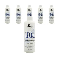 Super Star 크림 페록사이드 디벨로퍼 40 볼륨, 6개, 236ml