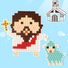 어린이블럭 유니블럭 6500 예수님