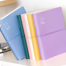 플래너 노트 스케치북 수첩 빠른배송 표지 달력 인덱스, 베이비핑크